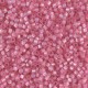 Miyuki delica kralen 10/0 - Silver lined pink alabaster dyed DBM-625